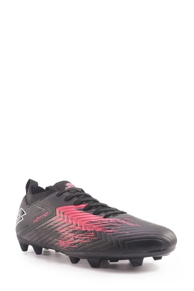 Lotto HYPER FG 4PR 101879905 Erkek Krampon Syah Kırmızı 40-45 - 2