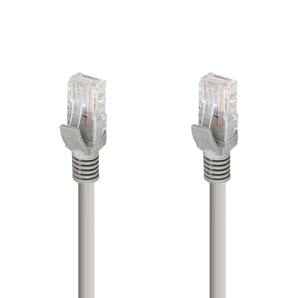 Ayt Fully G-505TA 25 Metre Poşetli Cat6 Ethernet Kablo Jack Soketleri Takılı Hazır İnternet Kablosu - 3