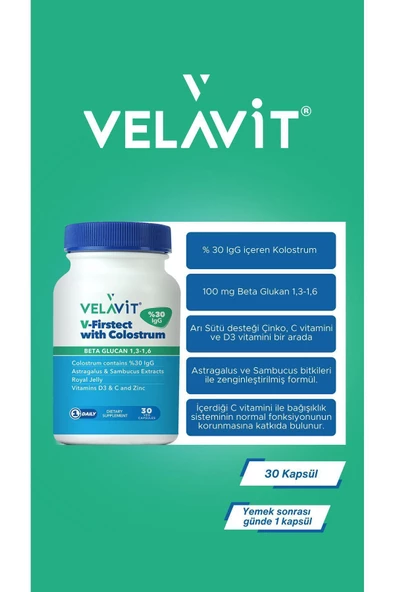 Velavit V-Firstect with Colostrum - 7