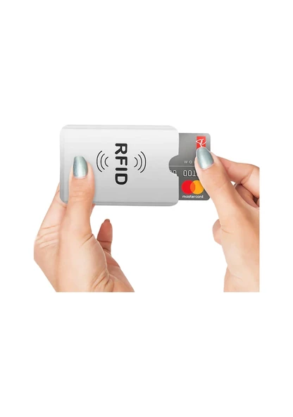 Manyetik Kredi Kartı Koruyucu Temassız Engelleyici Rfid Alüminyum N11.3036 - 3