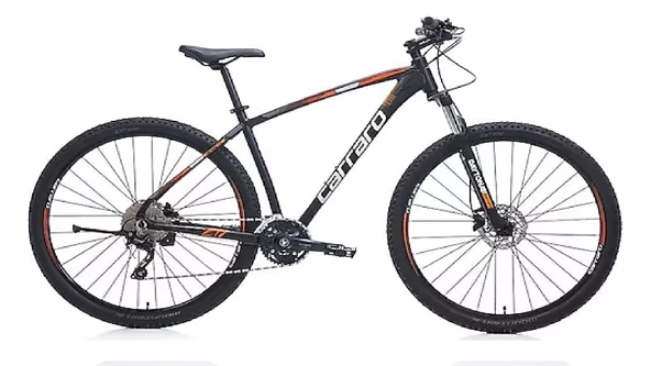 Carraro Daytona 930 HD Fren Deore 30 Vites 29 Jant Dağ Bisikleti Siyah Gümüş Turuncu 44 Kadro
