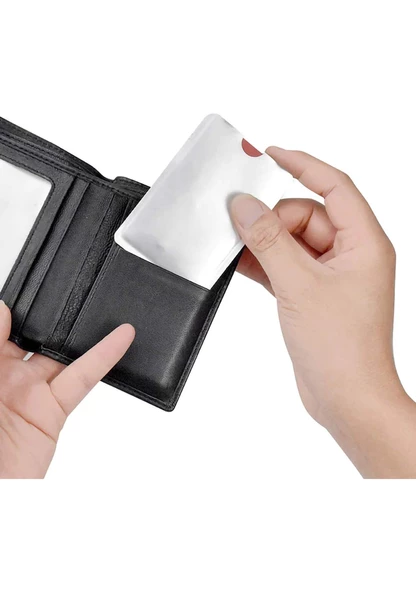 Manyetik Kredi Kartı Koruyucu Temassız Engelleyici Rfid Alüminyum N11.3036 - 4