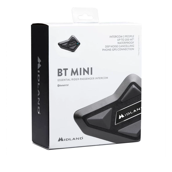 Midland BT Mini Motosiklet Bluetooth Interkom (Tekli) - 6