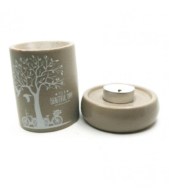 Doğa Temalı Buhurdanlık - Resim 4