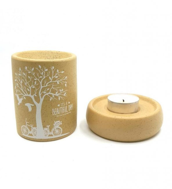 Doğa Temalı Buhurdanlık - Resim 8