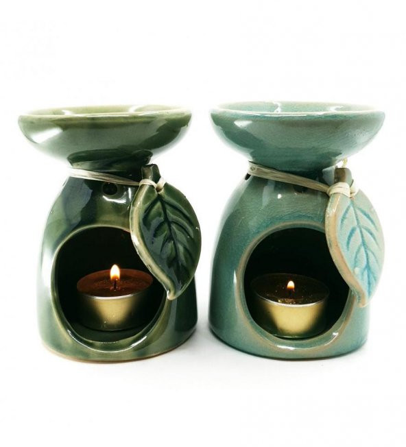 Yaprak Tasarımlı Buhurdanlık