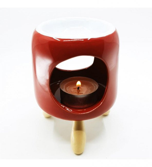 Bambu Ayaklı Renkli Buhurdanlık - 4