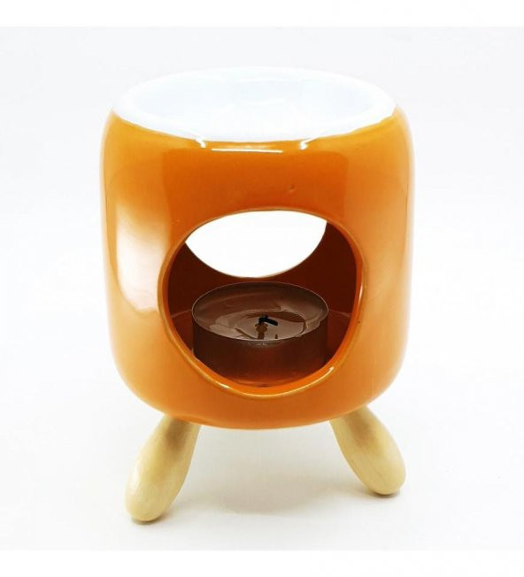 Bambu Ayaklı Renkli Buhurdanlık - 6