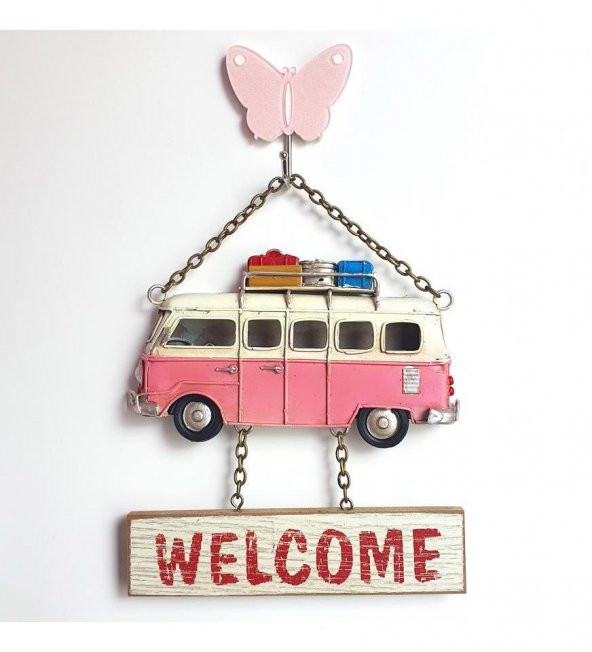 Dekoratif Metal Minibüs Kapı Süsü - 2