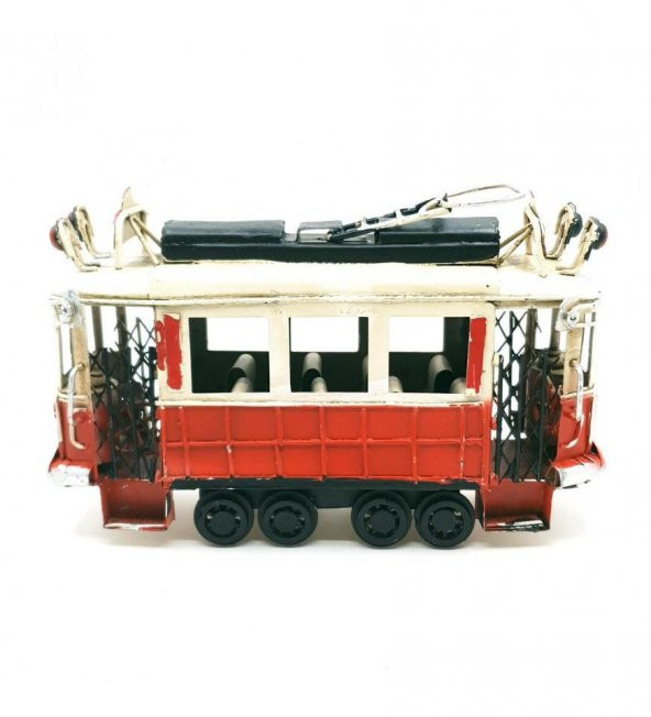 Dekoratif Metal Taksim Tramvay Orta Boy - Resim 4
