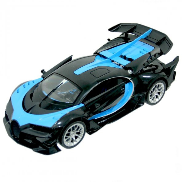Sport Car 1:16 Uzaktan Kumandalı Şarjlı Bugatti Araba - 4