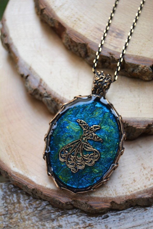 STONEAGE JEWELLERY Semazen Bayan Kolye - Resim 2