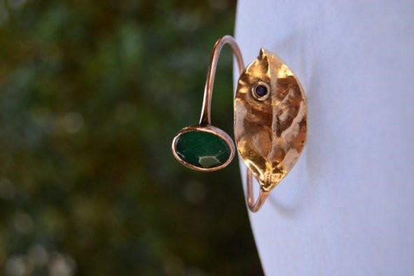 STONEAGE JEWELLERY Yeşim Taşlı Tasarım Bileklik - Resim 2