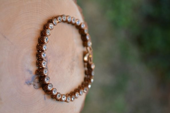 STONEAGE JEWELLERY Zirkon Taşlı Suyolu Bileklik - 3