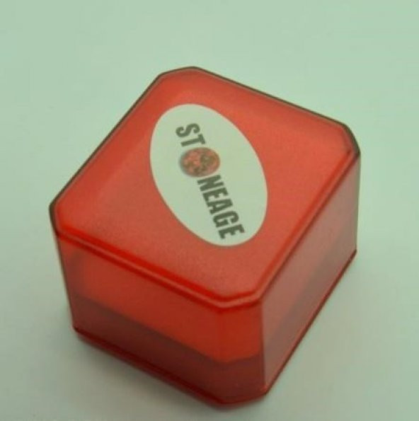 STONEAGE Yeşil Kristal Ayarlanabilir Bayan Yüzük - Resim 6