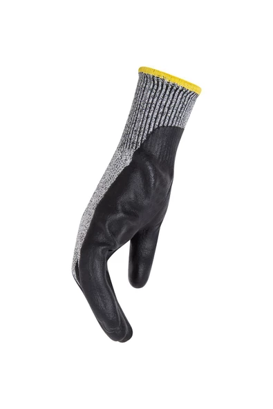 NB-120 Nitril B Kesilmez Eldiven Gri - 10 Çift - 5