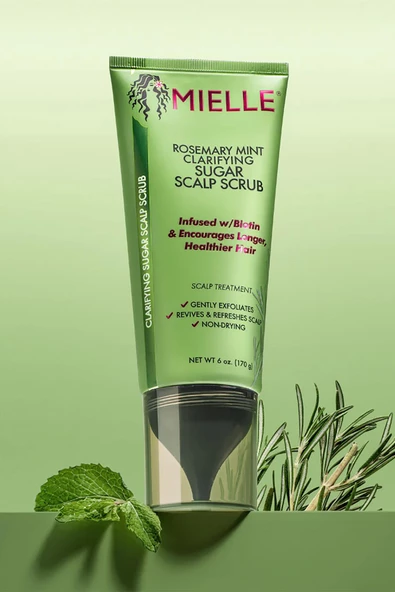 Mielle Rosemary Mint Arındırıcı Saç Derisi Şeker Peelingi 170GR - 3