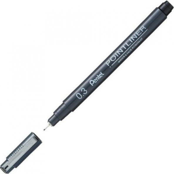 Pentel Pointliner 0.3 mm Teknik Çizim Kalemi