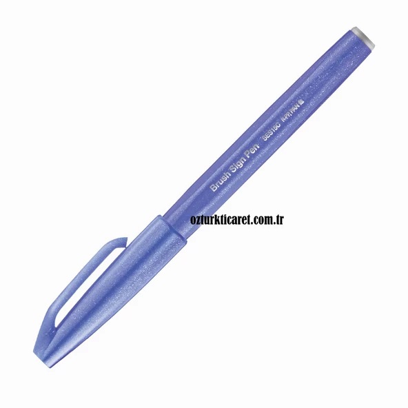 Pentel Brush Sign Pen Touch Blue Violet