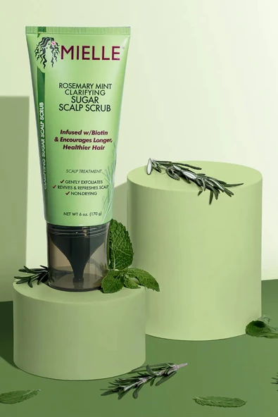 Mielle Rosemary Mint Arındırıcı Saç Derisi Şeker Peelingi 170GR - 5