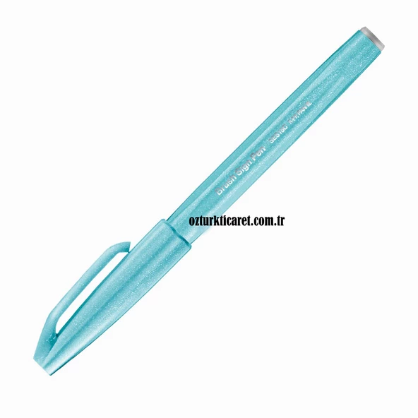 Pentel Brush Sign Pen Touch Pale Blue