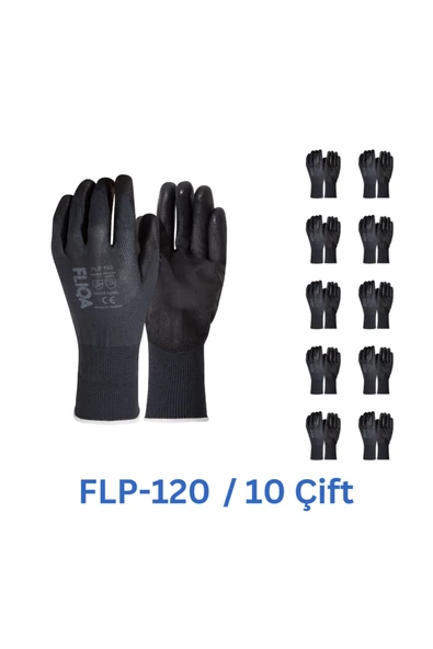 FLP-120 Pu Hassas Eldiven - 10 Çift