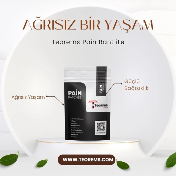 TEOREMS GLOBAL PAİN PATCHES 25 ADET AĞRI BANDI