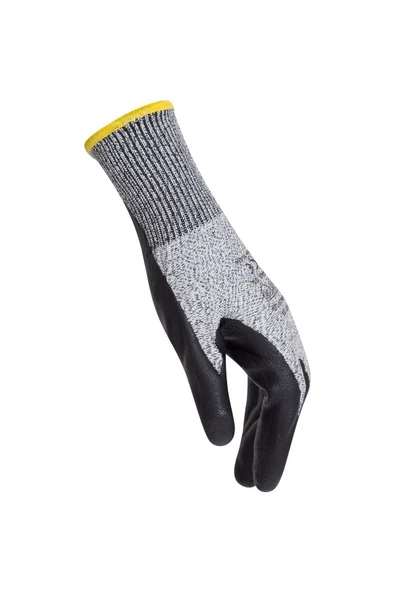NB-120 Nitril B Kesilmez Eldiven Gri - 10 Çift - 4