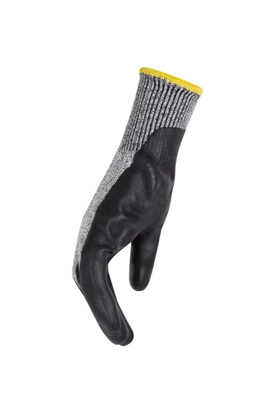 NB-120 Nitril B Kesilmez Eldiven 10 Numara Gri - 4