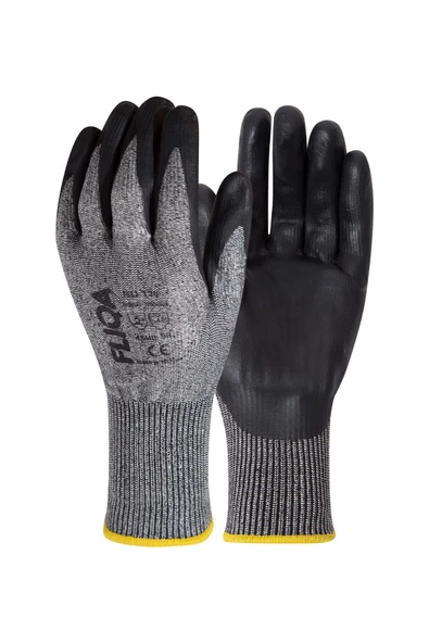 ND-120 Nitril D Kesilmez Eldiven Gri - 10 Çift - 3