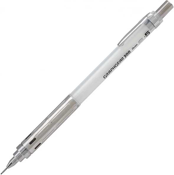 Pentel GraphGear 300 0.5 mm Mekanik Kurşun Kalem - Beyaz - 2
