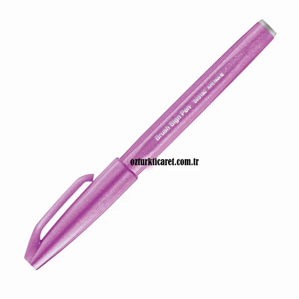 Pentel Brush Sign Pen Touch Pink Purple