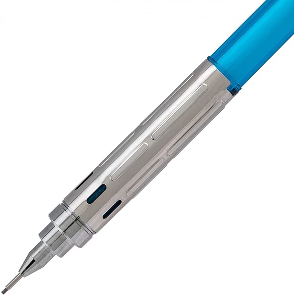 Pentel GraphGear 300 0.7 mm Mekanik Kurşun Kalem - Gökyüzü Mavi - 4