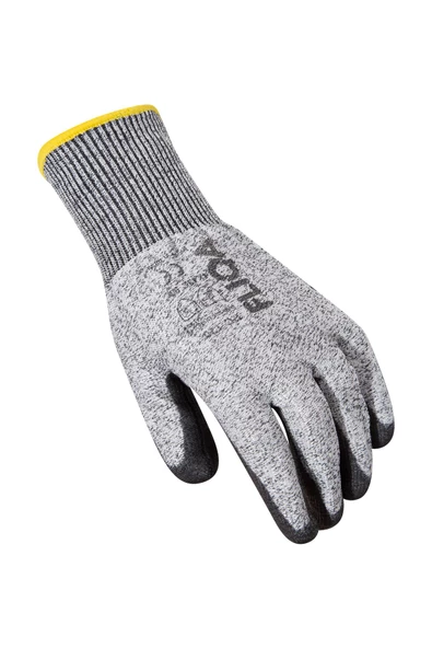 PC-120 Pu C Kesilmez Eldiven Gri - 10 Çift - Resim 2