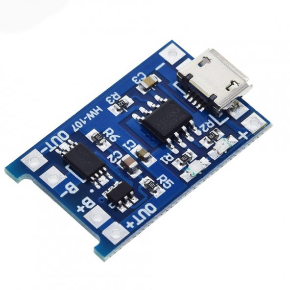 5 Adet Mikro Usb Pil Şarj Devresi ( TP4056 )