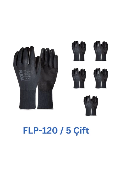 FLP-120 Pu Hassas Eldiven - 5 Çift