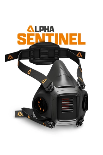 Alpha Solway Sentinel Yarım Yüz Maskesi ASRAS0001BD - S Beden