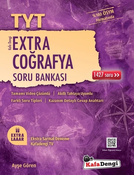 KAFA DENGİ YAYINLARI TYT EXTRA COĞRAFYA SORU BANKASI