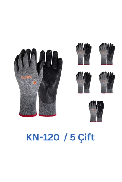 KN-120 1/2 Köpük Nitril Hassas Eldiven - 5 Çift