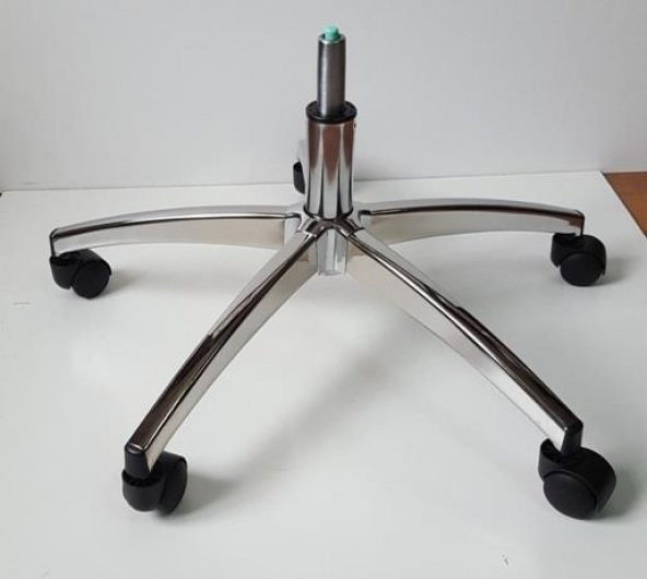 Oyuncu Koltuğu Krom Yıldız Ayağı Krom Pistonlu Çap 70 cm