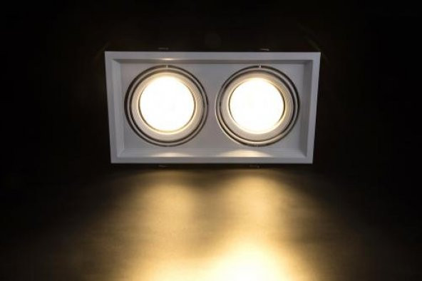 CT 5504 Cata 2X15 W Halospot Led Spot Günışığı Siyah Kasa - 2