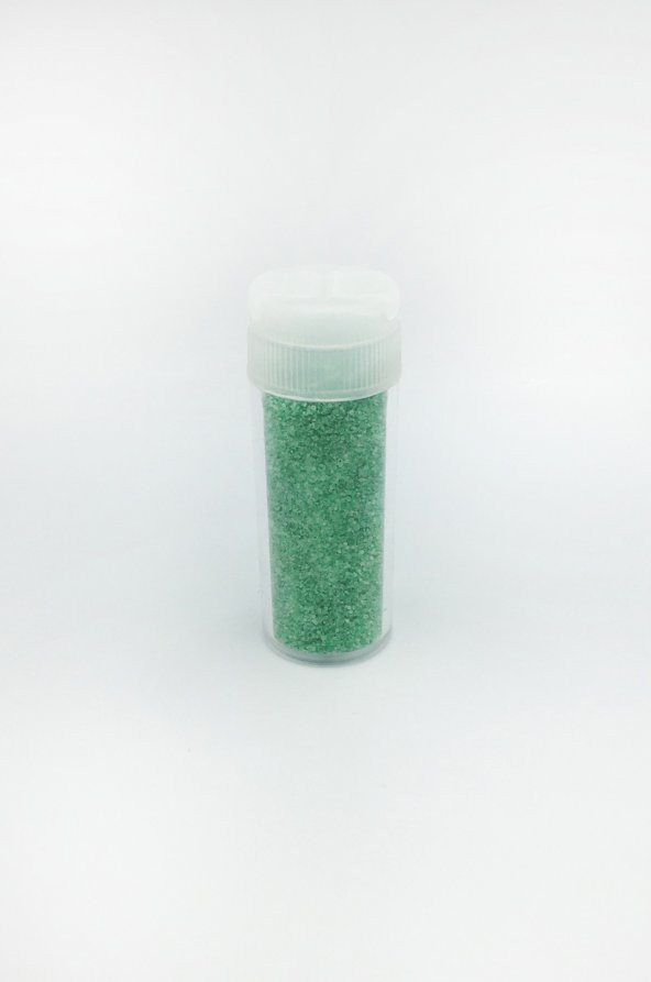 Yeşil Tırnak Oje Süsleme Tuzu , Tırnak Tozu, Oje Tuzu, Oje Tozu, Nail Art - 3