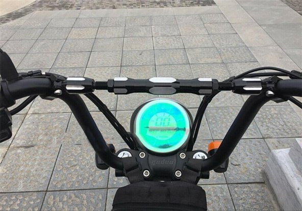 Knmaster Ayarlanabilir Motosiklet Gidon Dengeleyici Bar Siyah - 6