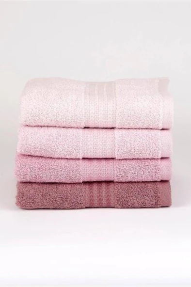 Hobby Rainbow 4´lü Havlu Seti Pudra