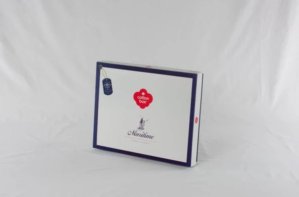 Cotton Box Maritime Nevresim Takımı Çift Kişilik Neta Mavi - 2