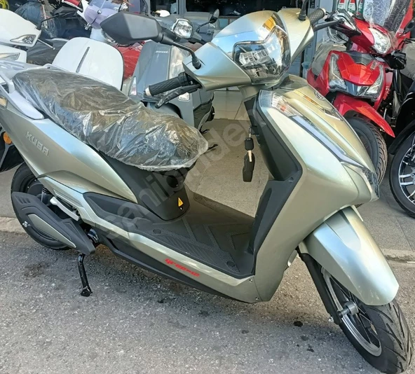 Kuba Gree-12 Elektrikli Scooter Yeşil