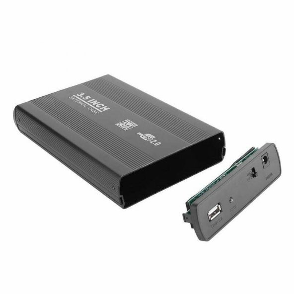 3.5" HDD Sata Harddisk Kutusu-USB 2.0 Masaüstü PC Disk HDD Kutusu - 3