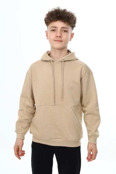 Erkek Çocuk Kapüşonlu 3 İplik Sweatshirt Px7141.4 - 10