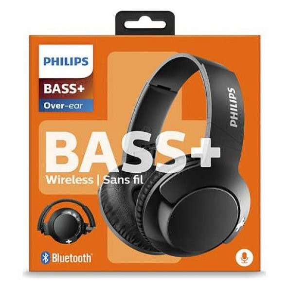 Philips SHB3175BK/00 Bass+ Mikrofonlu Bluetooth Kulaklık Siyah - 5