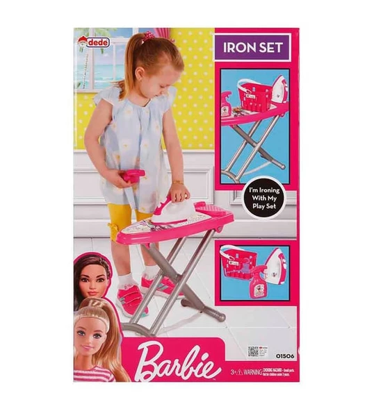 Barbie Ütü Seti Lisanslı Oyuncak Ütü Seti - 2